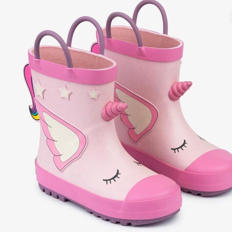 Botas rosas de Unicornio